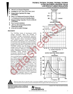 TPS78918DBVT datasheet  